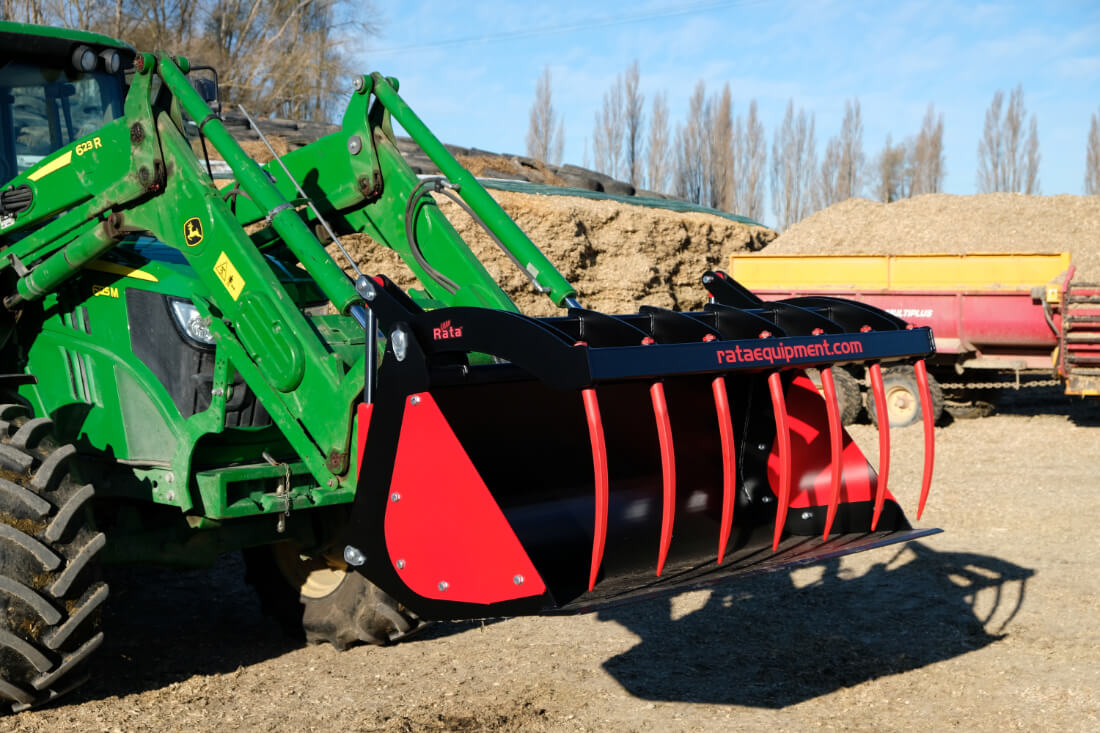 Tractor Bucket Grab Rata Bucket Grab for Tractor Front End Loaders